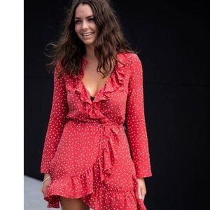Realisation Par Alexandra Dress in red